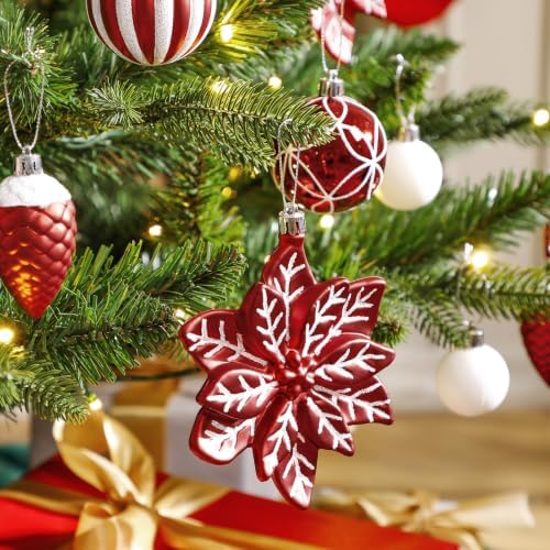 SHareconn 106 PCS Christmas Ball Ornaments for Christmas Tree Decorations