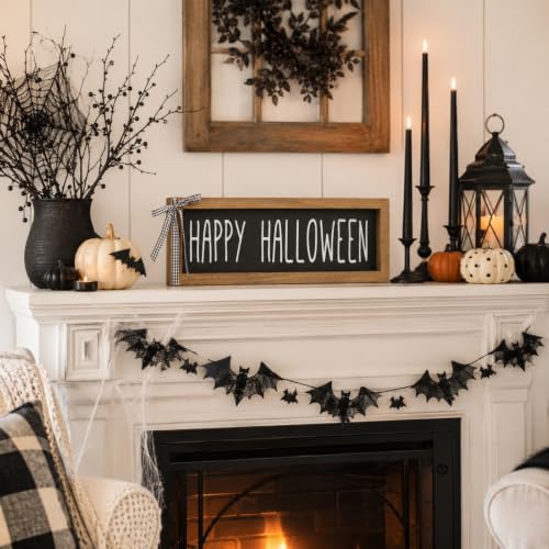 Happy Halloween Sign, Home Decor Indoor for Shelf Wall Table Desk