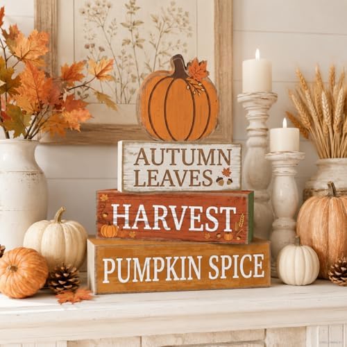 Harvest Pumpkin Fall Decor, Fall Decorations for Home