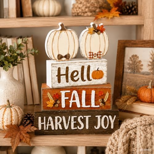 Hello Pumpkin Fall Decor, Fall Decorations for Home