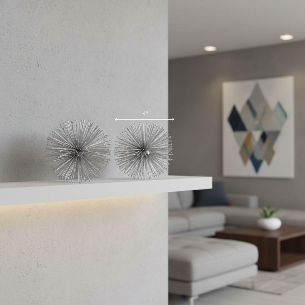 5187 Pilluelo Urchin X- Sphere / Silver / Small / Set of 2