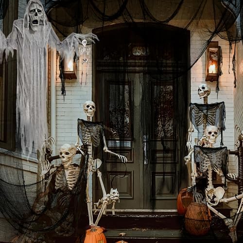 Xgunion Halloween Black Creepy Cloth 315x87 Inch Spooky Decor