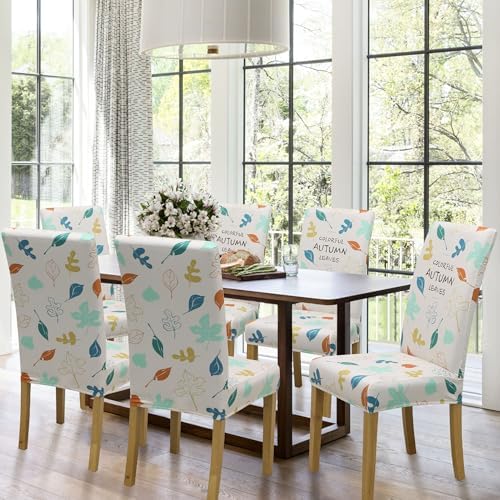 Dining Chair Covers, Stretch Seat Covers, Washable Furniture Protector