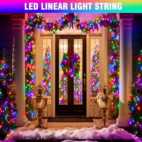 LED Fairy Lights, Connectable Clear Wire String Lights with Timer