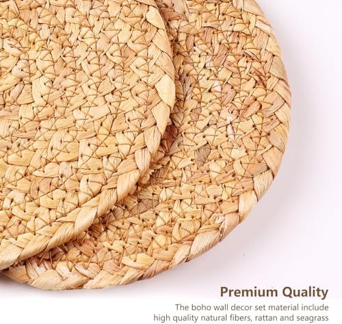 Boho Wall Basket Set / Set of 9