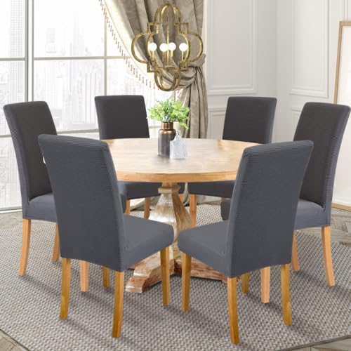 BIETYONE Waterproof Dining Chair Covers, Stretch Seat Protector, Washable