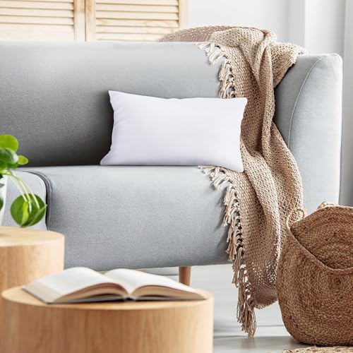 Utopia Bedding Throw Pillows, 14x22 Pillow Inserts, Pack of 1, White