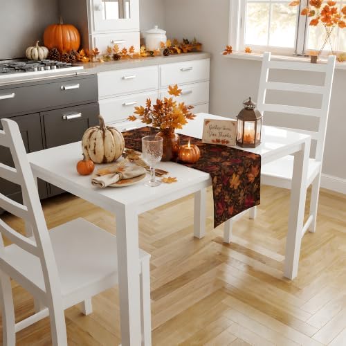 Fall Decor - Maple Leaf Fall Table Runner for Thanksgiving Friendsgiving