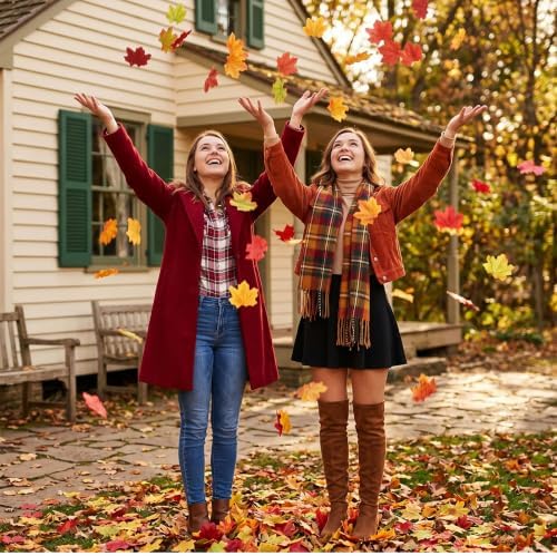 SITUMEIZI Fall Leaves Fake Fall Decorations for Home