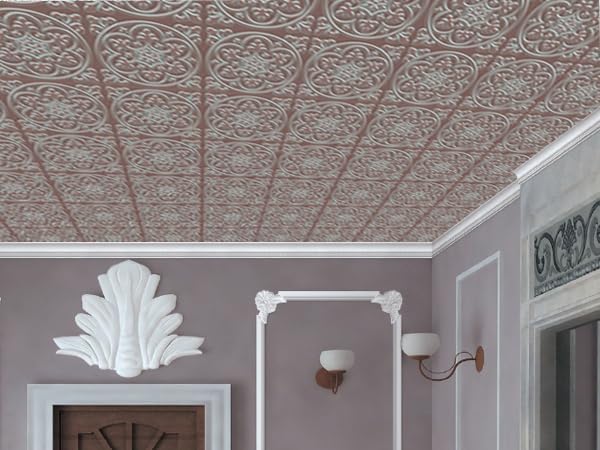 Peel and Stick Wall Tile Stickers Backsplash / Bronzen / 8 x 8
