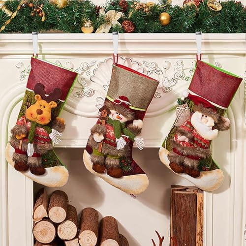 Stocking Holders for Mantle,Christmas Stocking Hooks for Fireplace