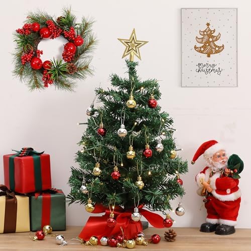 Mr. Pen- Mini Christmas Tree with 40 LED Lights, 23"