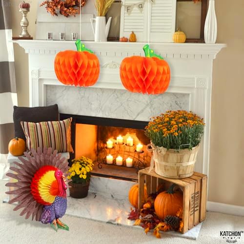 KatchOn Thanksgiving Centerpieces for Tables –, Pack of 3
