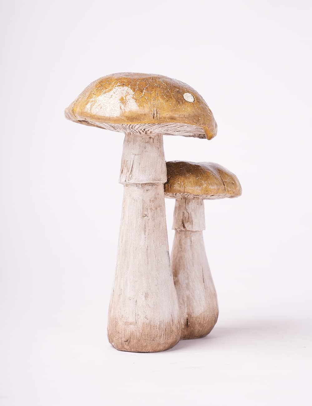 Mushroom Statue Sculpture Fairy Figurine Garden Decor Gift / Set of 3