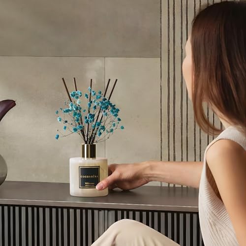 COCORRÍNA Reed Diffuser - Wilderness 6.7 fl oz Scented Diffuser with 8 Sticks Home Fragrance Reed Diffuser for Bathroom