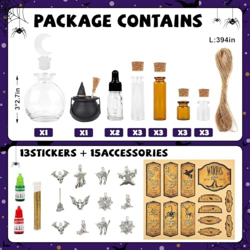 Halloween Decorations, Potion Bottles Halloween Decor