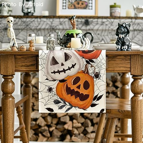 Artoid Mode 210 GSM Halloween Table Runner Home Party Decor 13x90 Inch