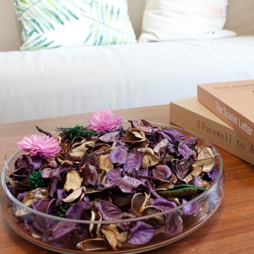 Purple Potpourri Bags,Lavender Scented Decorative Bowl Filler,8.4 oz