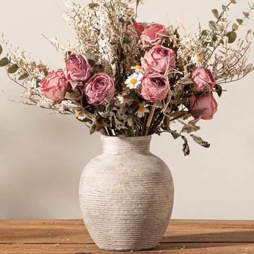 Ceramic Flower Vase Home Decor / Retro-6" Xs