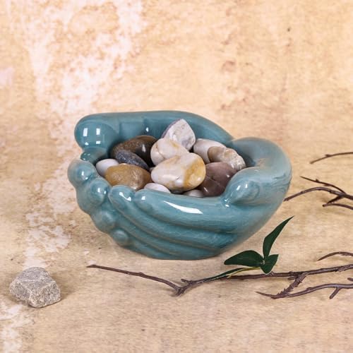 Crystal Rock Holder / Blue