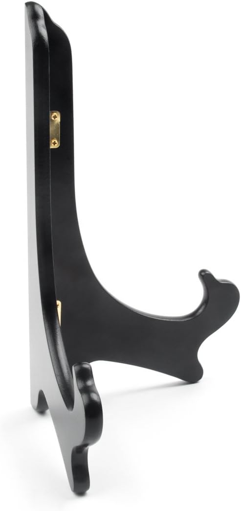 Plate Stand / Black / 10-inch