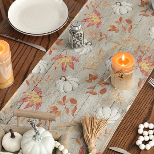 Artoid Mode 210 GSM Fall Table Runner Home Party Decor 13x108 Inch