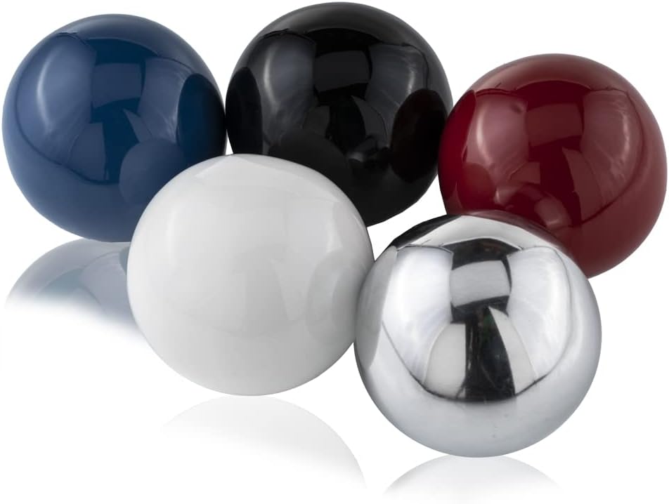 Modern Sculptural Orb Accent / Blue / 3-inch Diameter