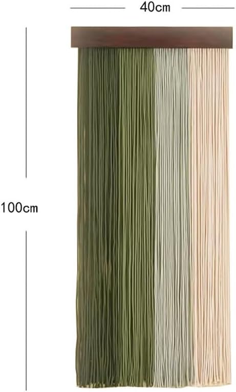 Nordic Home Wall Decor Hand Woven Bohemian Wooden Board Tassel Wall Hanging Wall Decoration Tapestry