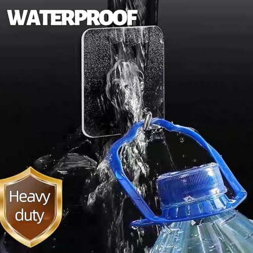 DDMY Clear Adhesive Hooks Heavy Duty Walls Hook 36 Pack for Hanging