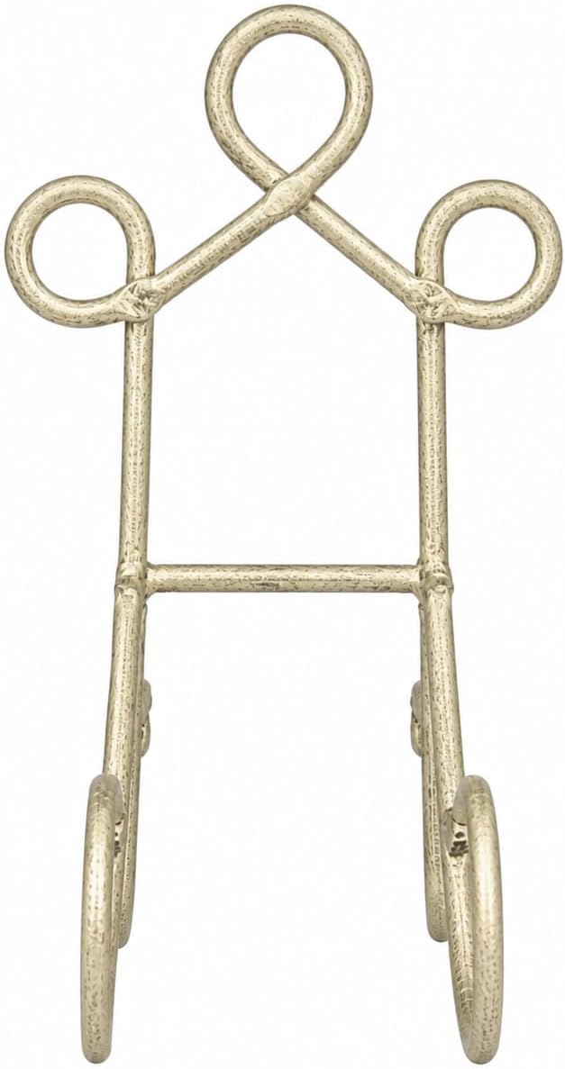 Display Stand / Metal Display Easel Scroll Tabletop Easel / Brass / 5 x 8 x 9
