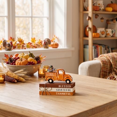 Smile Thanksgiving Wooden Block Decor