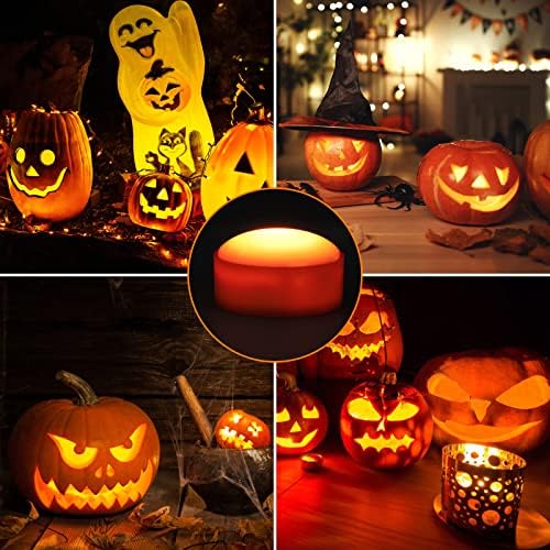 Litake Flameless Pumpkin Light Battery Operated Jack-O-Lantern Light