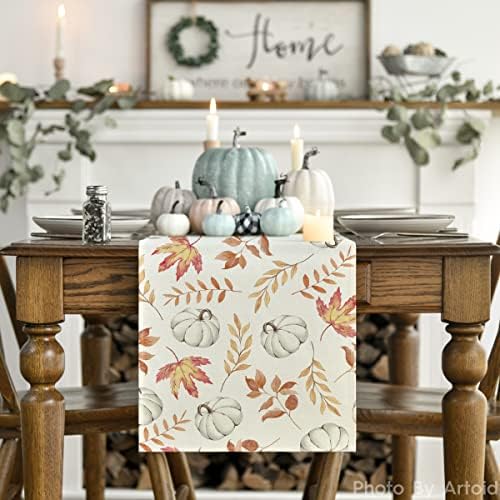 Artoid Mode 210 GSM Fall Table Runner Home Party Decor 13x72 Inch