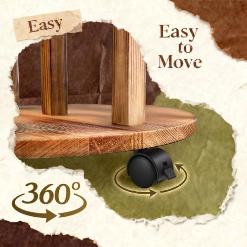 GEEBOBO 5 Tiered Tall Plant Stand for Indoor