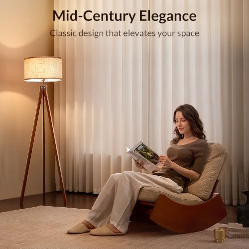LEPOWER Tripod Floor Lamp Mid Century Modern Standing Lamps for Living Room