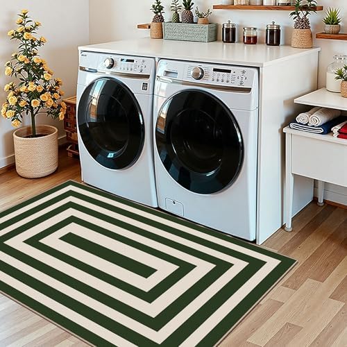 Modern Outdoor Rug - 28"x43" Front Door Mat Indoor Outside Entrance