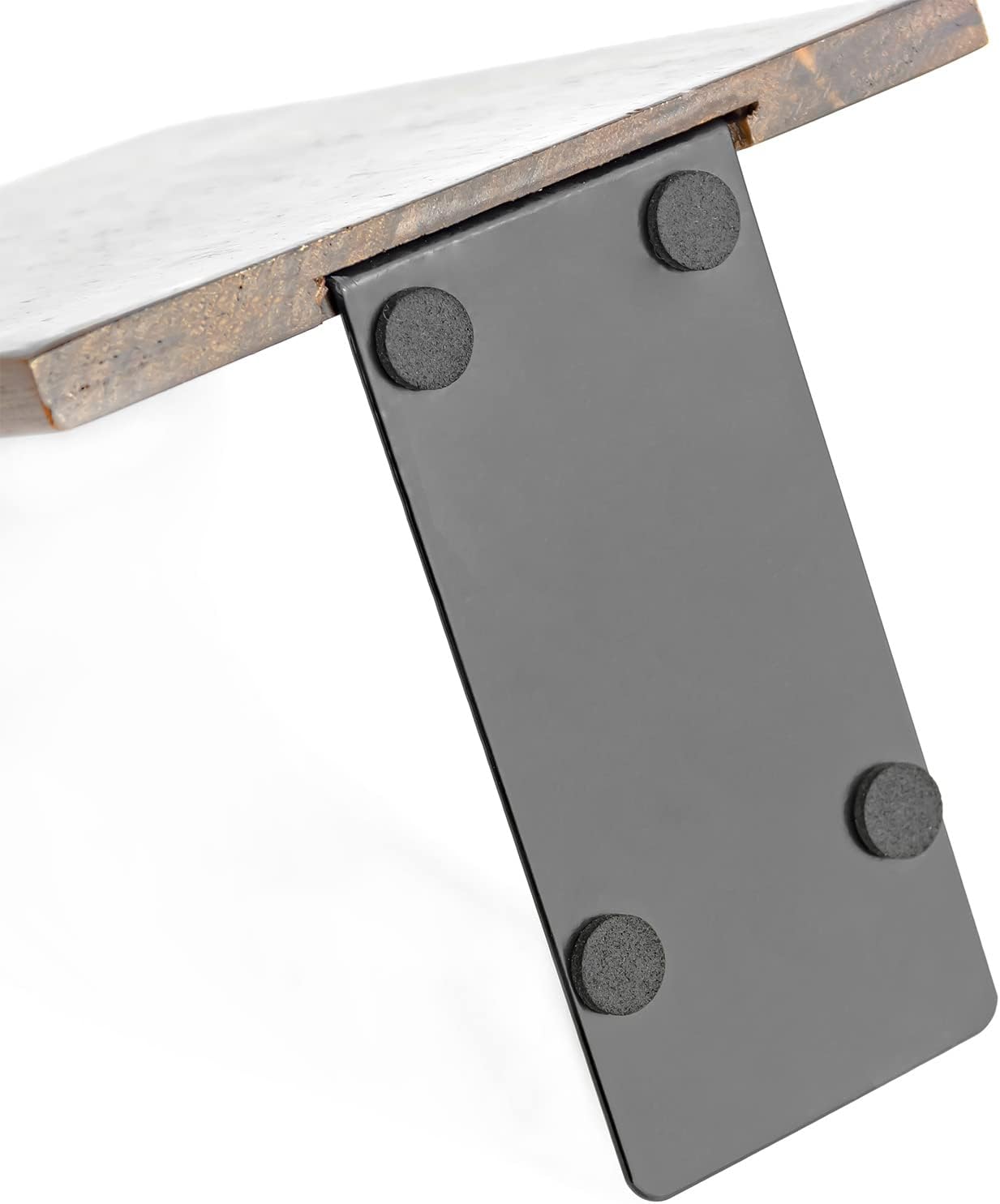 Large Bookend Hold Heavy Books- in Wood Bookends for Heavy / Walnut-s-2pair / 7 x 4 x 5 / Set of 2