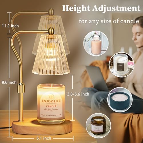 Candle Warmer Lamp / Amber