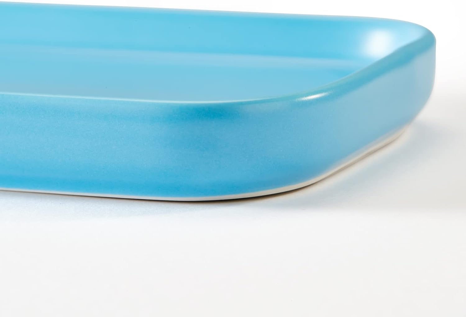 Ceramic Bathroom Tray / Blue