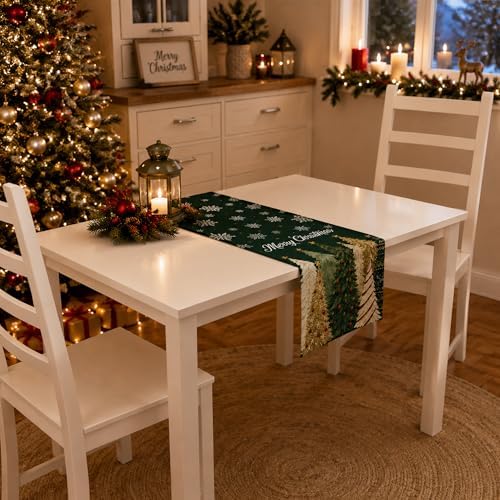 Christmas Decorations - Merry Christmas Table Runner