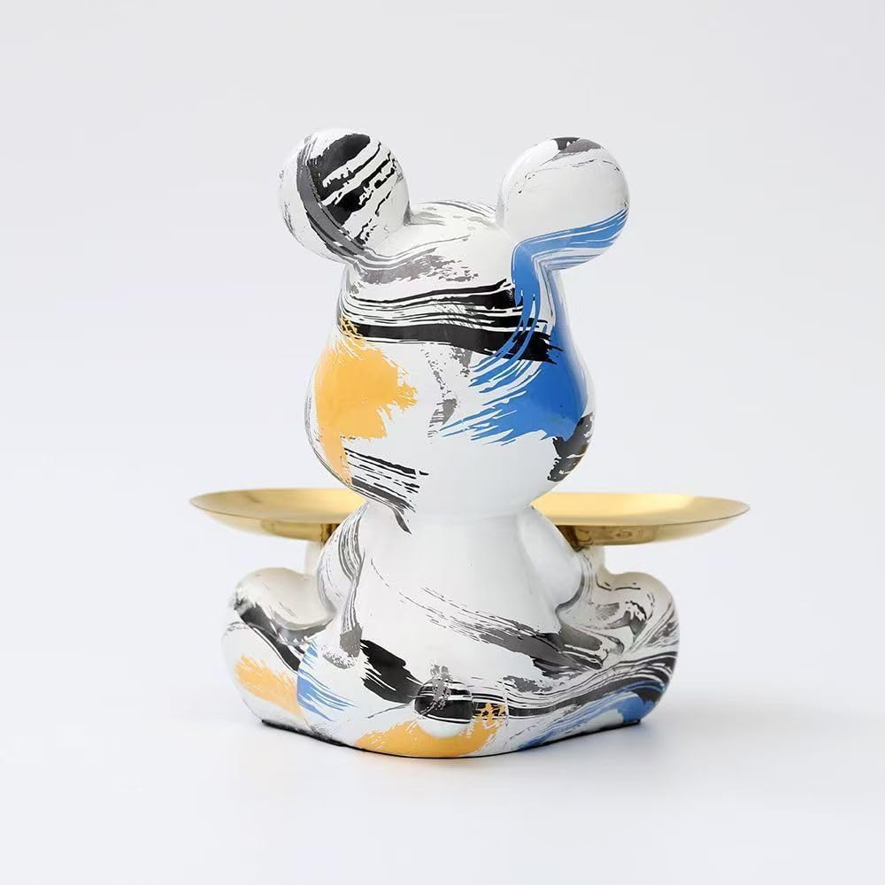 Jewerly Tray Animal Sculpture / Brush Paint