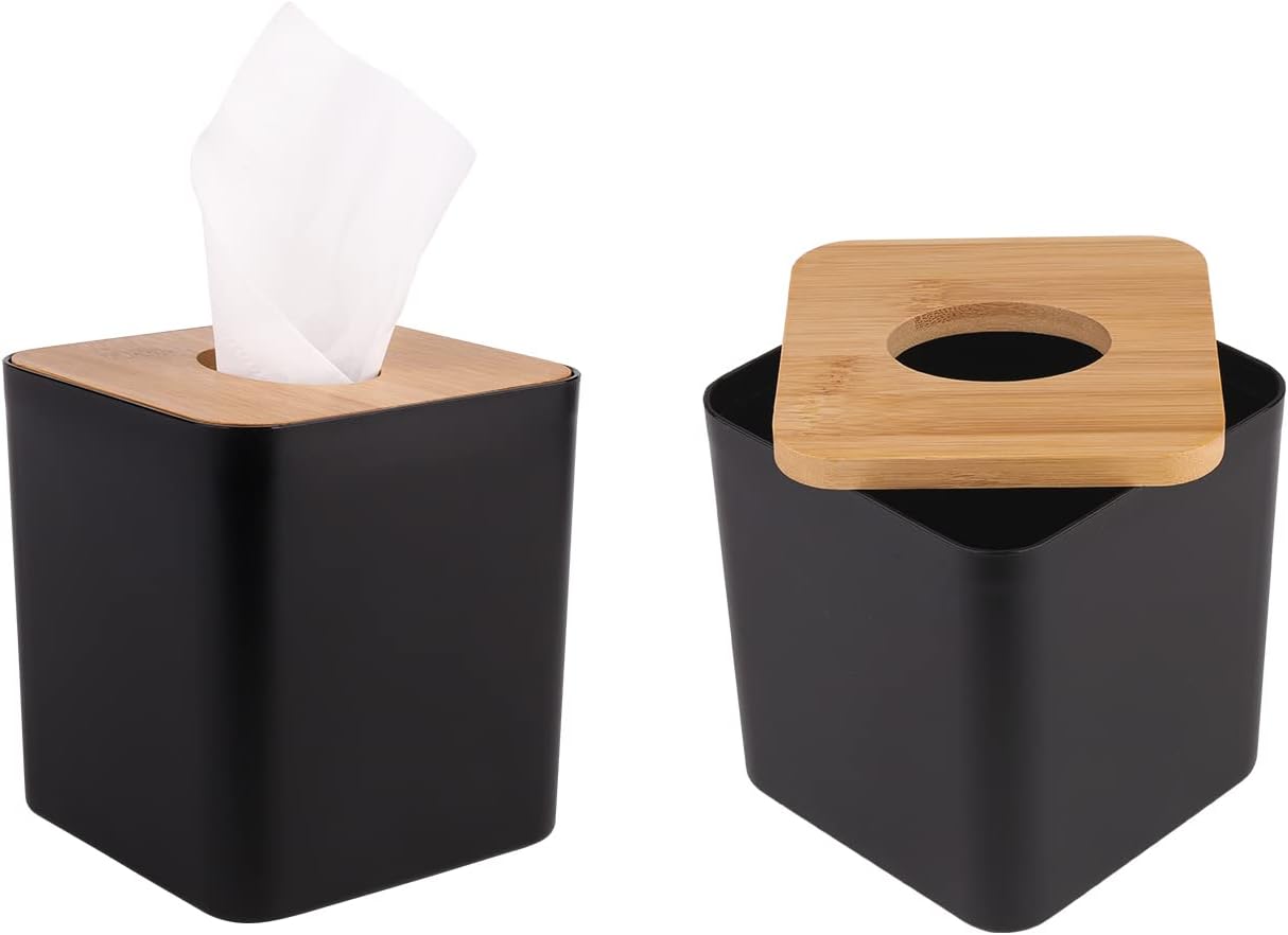Tissue Holders / Tissue Box Cover / Black