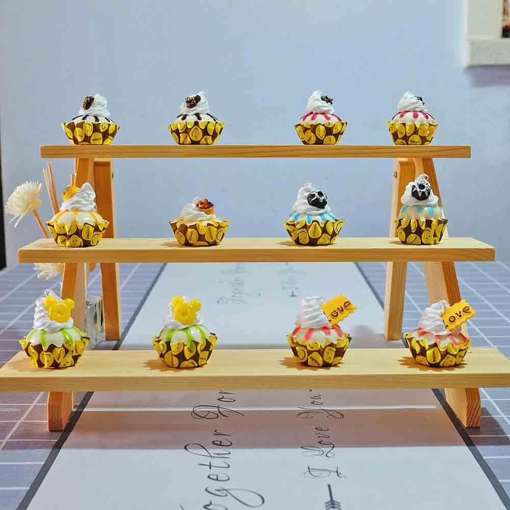 Earring Display Stands / Log-3tier
