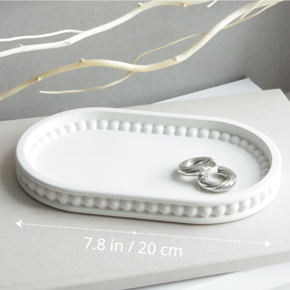 Silicone Tray Molds for Resin Casting / Set of 2