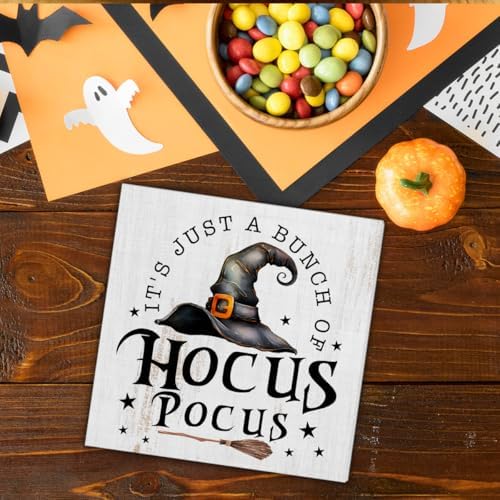 Halloween Decor, Halloween Home Decorations, Farmhouse Saying Wooden Sign