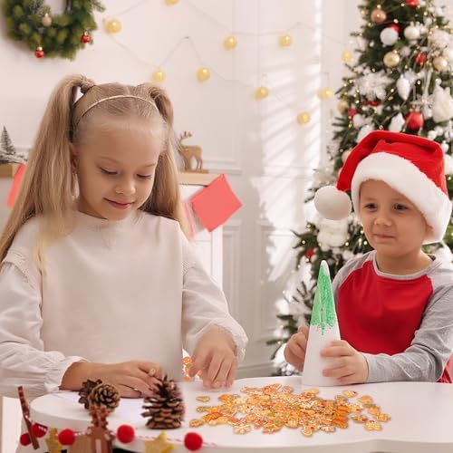 JUNEBRUSHS 50 Pcs Christmas Mini Resin Gingerbread Man, Fake Gingerbread Christmas Figurines Gingerbread Men Embellishment for Xmas Holiday DIY Crafts Decor