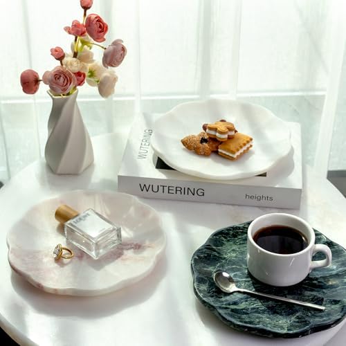 Stone Tray / Marble Tray / Namibia Rose / Natural / Set of 8