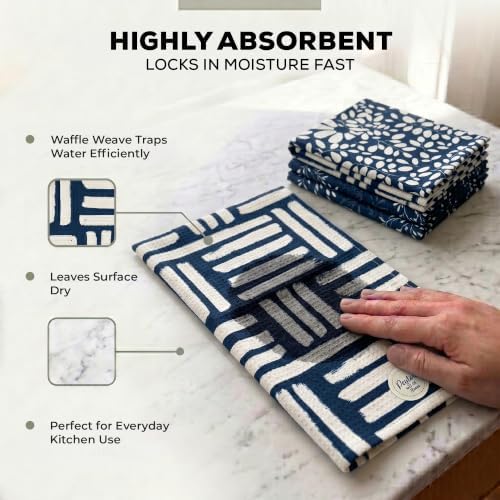 Kitchen Towels, Dish Towels for Kitchen, 3 Pc Kitchen Towel Set
