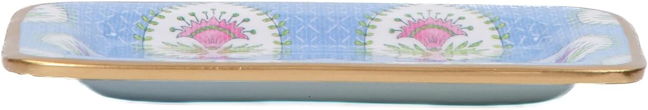 Jaye’s Studio Decorative Trinket Tray / Multicolor / Rectangular / Blue
