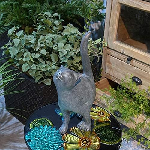 Garden-Statues Cat-Figurines Home Garden Decor / Single Cat